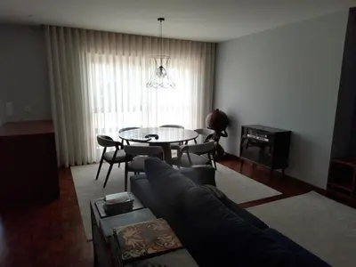 a living room with a couch and a table at Portus Cale by LovelyStay in Vila Nova de Gaia