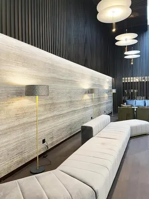 a living room with a couch and a table at Bom Sucesso Hotel by gaiarooms in Porto