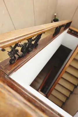 an image of a staircase with at Boavista Sunlit Duplex with Terrace in Porto