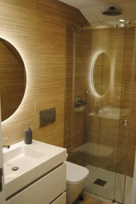 a bathroom with a shower and a toilet and a sink at Gaia Loves You - Jardim do Morro in Vila Nova de Gaia