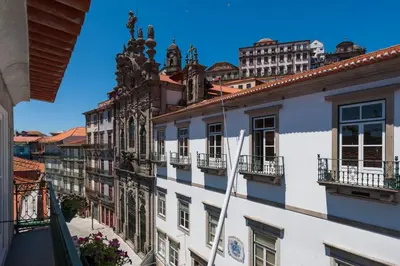 a view of buildings in the city of lyon at FLORES 36 by YoursPorto in Porto