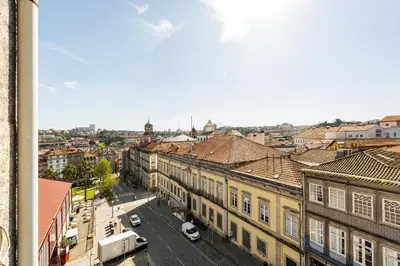 a view of a city street with buildings at Hey Apartments C in Porto