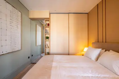 a bedroom with a large bed in a room at Riverside Oasis by LovelyStay in Vila Nova de Gaia