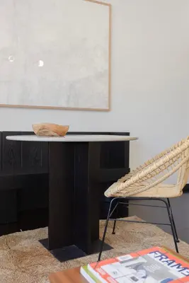 a table and a chair in a room at Liiiving in Porto - Casa Duque Apartments in Porto