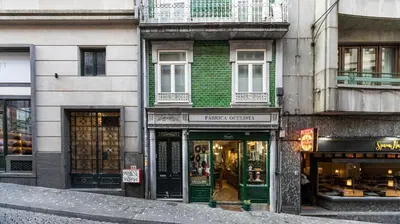 a group of buildings on a city street at Fábrica Three-Story Charm by LovelyStay in Porto