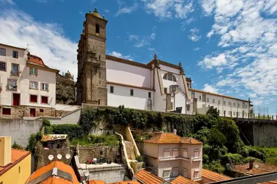 a view of a city with buildings and a bridge at Ribeira Memories 72 in Porto