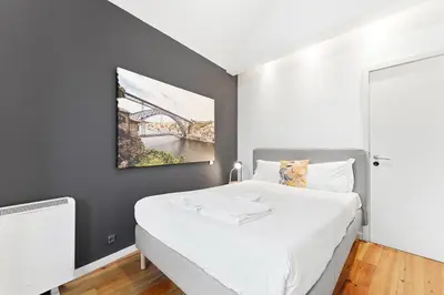 a view of a city from a window at GuestReady - Old City Design Apartments in Porto