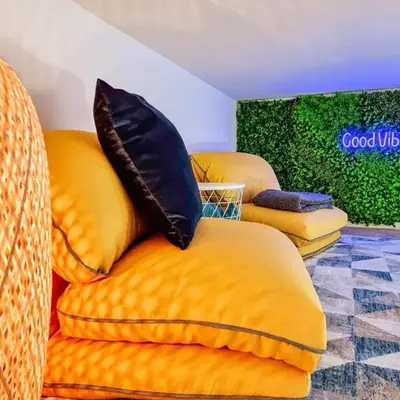 House with exclusive terrace in a private condo