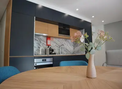 a bathroom with a shower and a toilet and sink at RS Porto Central Apartments in Porto