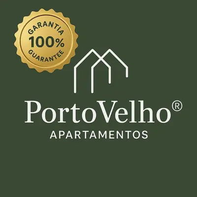 a logo for a company with a gold medal at Skyline Porto Apartment - Porto Velho Apt in Porto