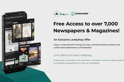 a screenshot of the homepage of the newspots magazines website at Stylish & Sunny 2BR near Heroísmo by LovelyStay in Porto