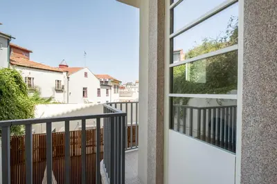 a view from the balcony of a house at Sao Bento Luxury Hideaway 2 Bedroom Downtown Porto in Porto