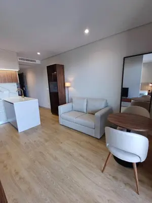 a living room with a couch and a table at Blue River - Douro Tower in Vila Nova de Gaia