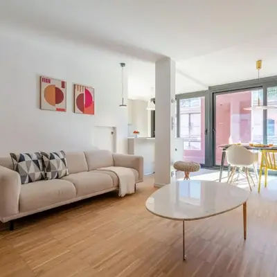Stylish Open-Plan Flat with Swimming Pool by HostWise