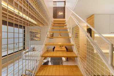 a bedroom with a bed with two towels on it at Orange Apartments A in Porto