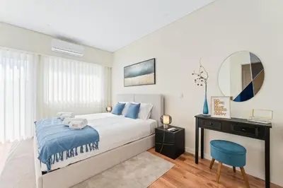 an apartment balcony with a view of a street at GuestReady - Charming retreat in Porto in Porto