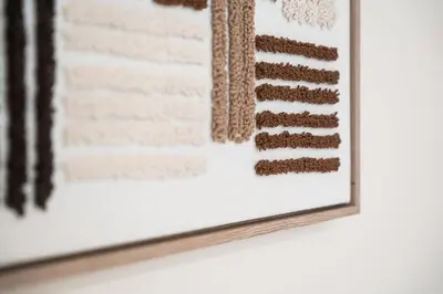 a picture of a brick wall in a mirror at GuestReady - Marble Branch in Porto