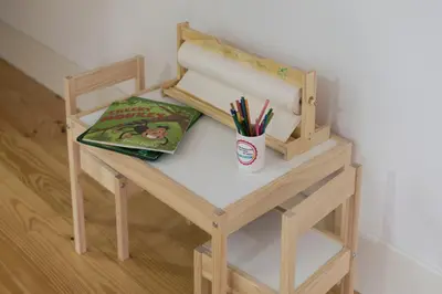 a small desk with a cup of pens and pencils at Apartment Firehouse by Sweet Porto - Free Parking in Porto