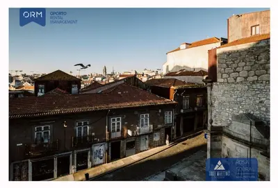 a view of a city with buildings and a street at ORM - Cativo Apartments in Porto