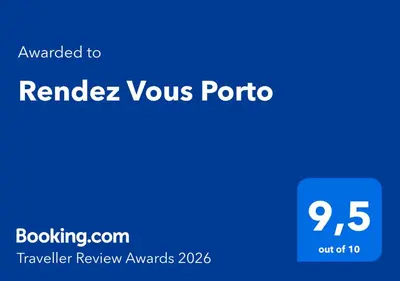 a blue square with the words raeper versus porota on it at Rendez Vous Porto in Porto