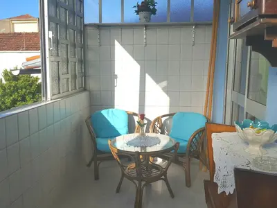 a bedroom with a bed and a window at Apartment Rustic Oporto in Porto