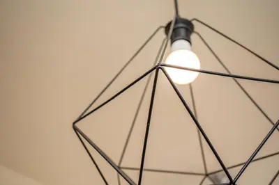 an umbrella with a light on top of it at Liiiving in Porto | Downtown View Apartment in Porto