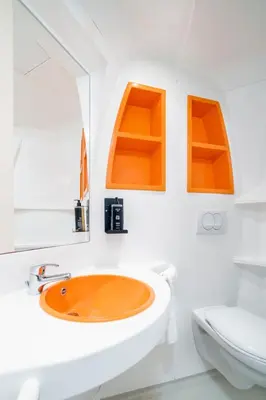 a bathroom with a sink and a toilet at STAYSOME Porto Herculano in Porto