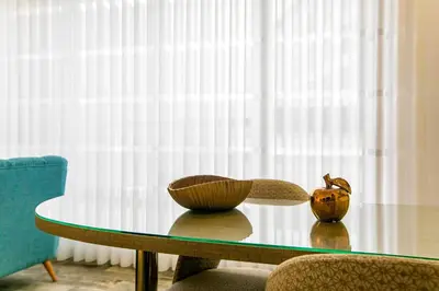 a table with a bowl on top of it at Casa de Cristal by Oporto Soul in Porto