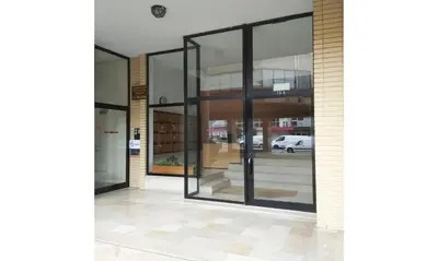 a group of glass windows on a building at LV Premier Marques MQ2 in Porto