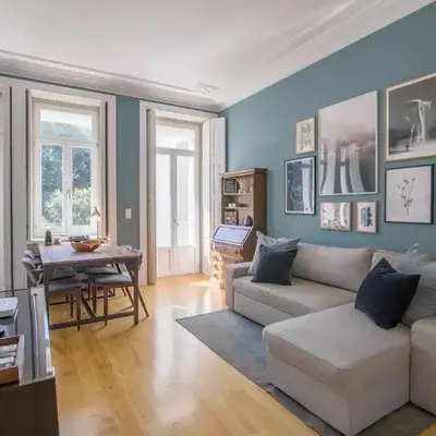 Central location with garden & equipped kitchen
