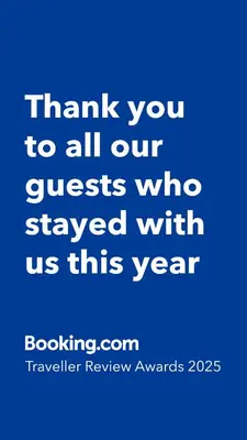 a blue background with the words thank you to all our guests who stayed with us at InPorto in Porto