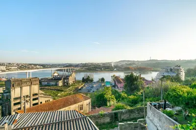 a view of a river and a city at WHome Riverside View Premium Apartment w/ AC & Terrace in Porto
