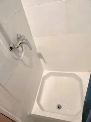 a sink in a bathroom with a faucet at Oporto Blue Liberdade - Central Studio with Amazing View and Kitchenette in Porto