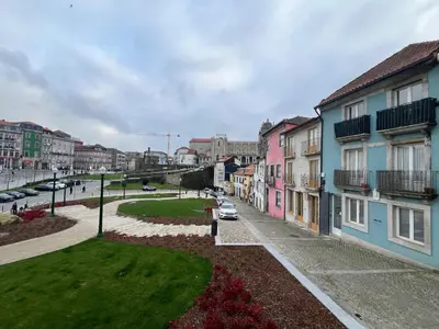 a view of a street in a city with buildings at OPORTO GUEST Lotte House in Porto