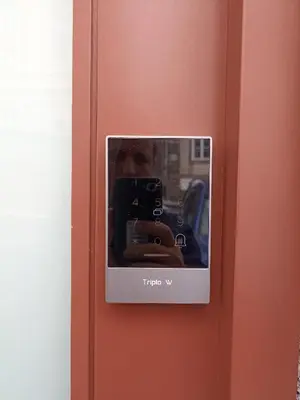 a picture of a person taking a picture in a mirror at CHARM APARTMENTS PORTO - Centro Batalha 1 in Porto