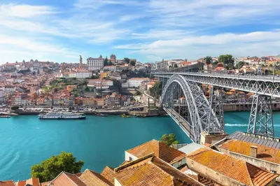 three pictures of a room with a living room at Camões Downtown with Parking in Porto