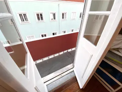 a view from the inside of a room with a window at BREINER 28 in Porto