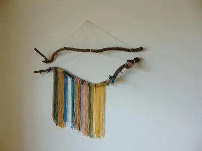 a group ofaments hanging on a wall at Aida's Haven Penthouse&Parking in Porto
