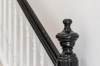 a close up of a mirror with a black pole at GuestReady - Bonjardim Building in Porto