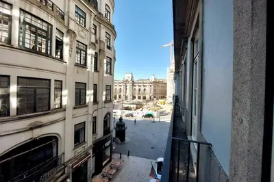 a view of a city street from a building at Dream On - Aliados Delux 2 Bed in Porto